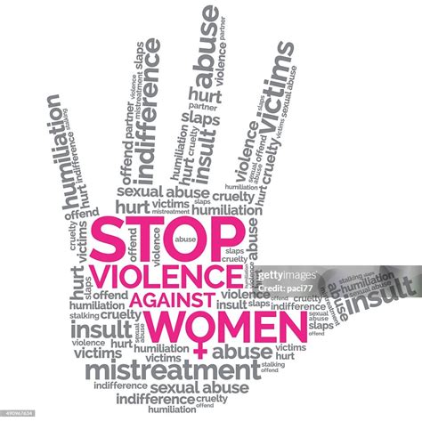 Stop Violence Against Women High Res Vector Graphic Getty Images