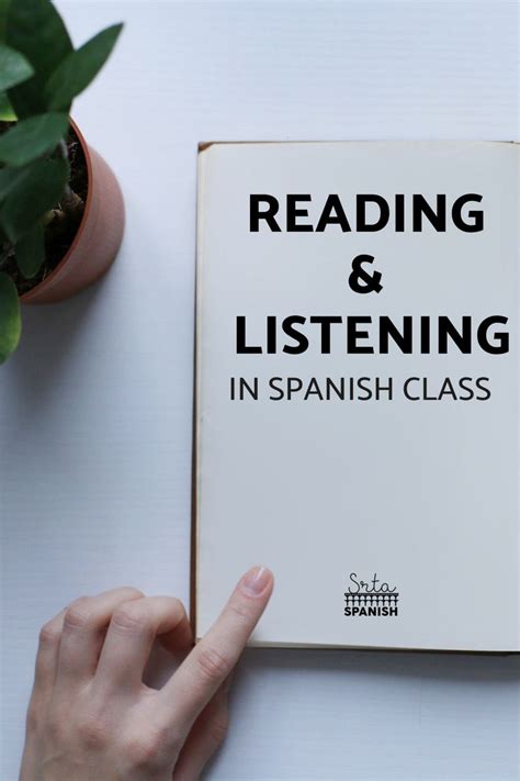 Reading And Listening Activities For Spanish Class Srta Spanish High School Spanish Middle
