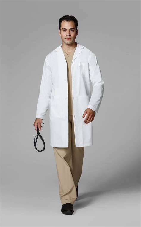 Medical Clothing Medical Scrubs Lab Coats Lab Coat Long White