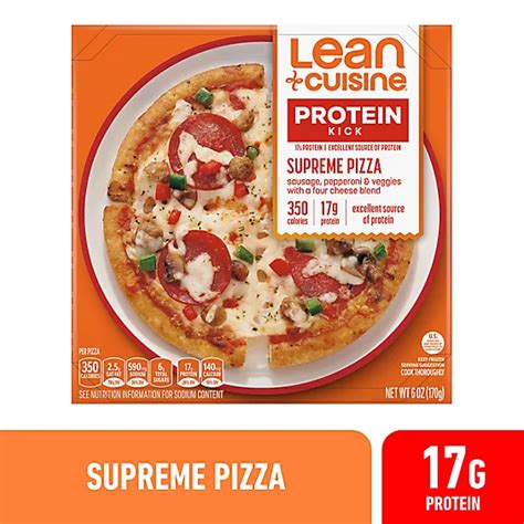 Lean Cuisine Features Supreme Pizza 6 Oz Albertsons
