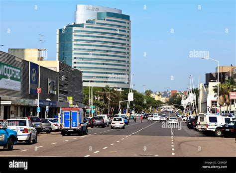 A View Of The Five Star Hilton Hotel From Downtown Durban South Africa