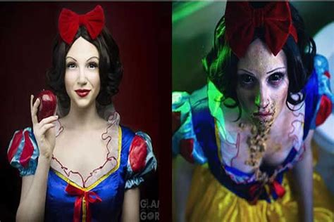 Story Of My Life Glam And Gore Disney Princess Makeup Mykie Glam And Gore