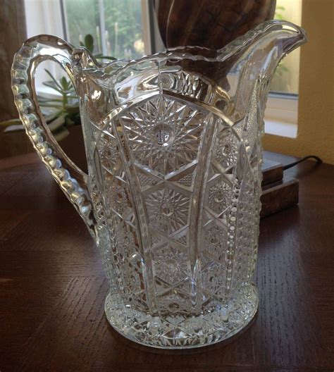 Pin By Holly Lane Antiques On Antiques In 2021 Glass Collection Glass Pitchers Vintage Large