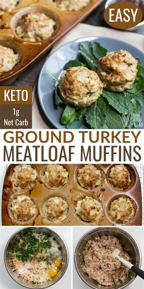Ground turkey transforms into burgers, soups and more to create a dinner that's low in saturated fat, sodium and calories. Pin on Meaty Dinner Recipes- Low Carb | Keto |LCHF | Diabetic