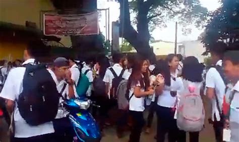 Philippines University Bomb Threat At Bulacan State University In