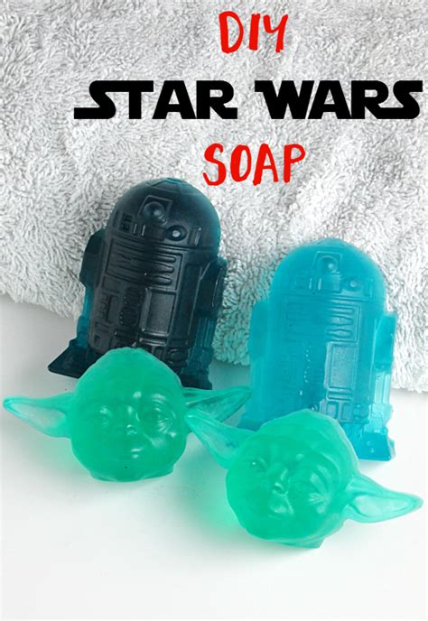Diy Star Wars Soaps Are Easy To Make Perfect To Celebrate Star Wars