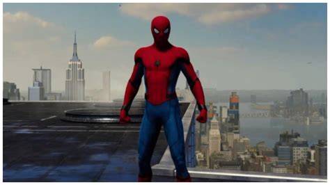 Spider Man Ps4 Homecoming Suit Free Roam Youtube