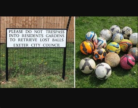 Landlady 56 Is Fined And Faces Prosecution For Theft For Donating Footballs Kicked Into Her