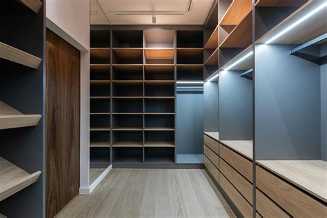Interior Of Wardrobe With Many Shelves · Free Stock Photo