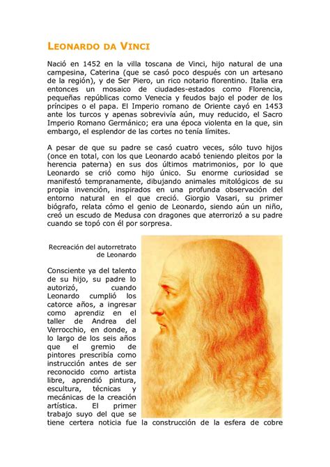 Leonardo Da Vinci Resumen Su Vida Calameo Downloader