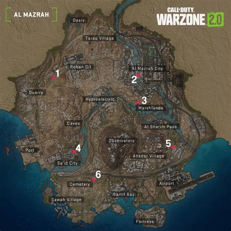 Call Of Duty Warzone 2 Localizações De Dead Drops Em Dmz