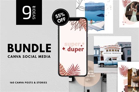 SAVE 55% | CANVA | UB3 BUNDLE | Creative Canva Templates ~ Creative Market