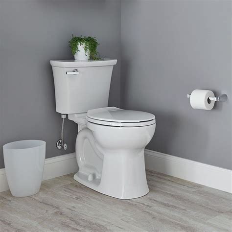 American Standard B Edgemere Right Height Round Front Toilet Bowl In Ada