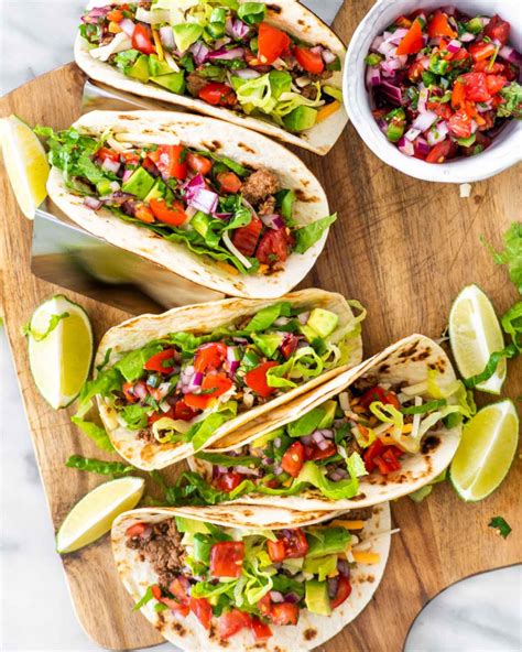 Easy Ground Beef Tacos Jo Cooks