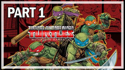 Teenage Mutant Ninja Turtles Mutants In Manhattan Gameplay Walkthrough