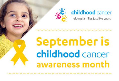 Childhood Cancer Awareness Month September 2018 Whats On For