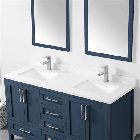 We were able to configure our kitchen with every available space utiilized with functionality, and what allwood didnt offer for inserts we put in revashelf. Lourdes 60" Bath Vanity by OVE in 2020 | Bath vanities, Vanity, Solid wood cabinets