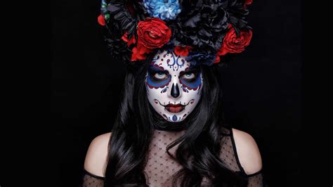 Day Of The Dead Sugar Skull Face Painting