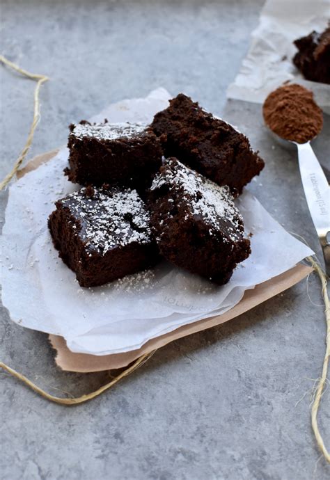 Super Fudgy Double Chocolate Gluten Free Black Bean Brownies Caits Plate