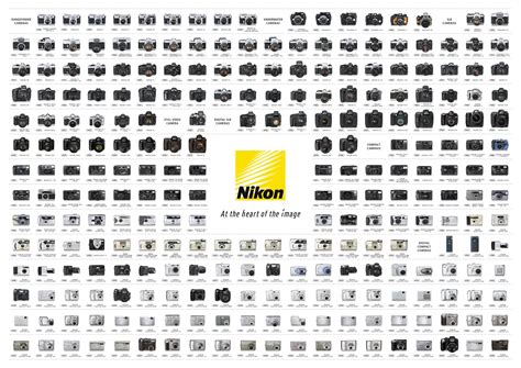 Nikon Poster Shows Sixty Years Of Camera Evolution In One Image