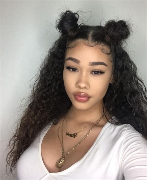 𝙏𝙖𝙣𝙣𝙖𝙮𝙖𝙆𝙞𝙡𝙡𝙫𝙖 Tuh Nae Yuh On Instagram “wsp” In 2019 Cute Curly Hairstyles Wig