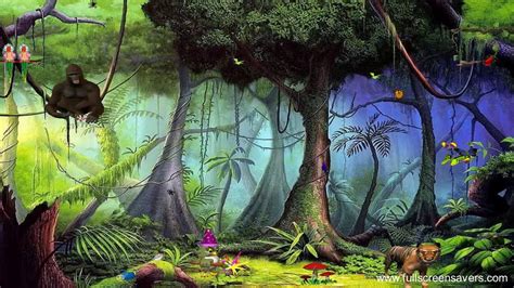 Mysterious Forest Screensaver Free Cool Screensaver