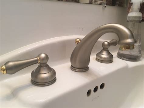 Kohler kitchen faucets are easy to install. Getting to Kohler faucet cartridge - DoItYourself.com ...