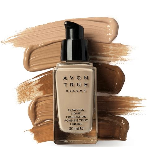 Avon True Colour Flawless Liquid Foundation 3 Shades A To Z Stock Sales
