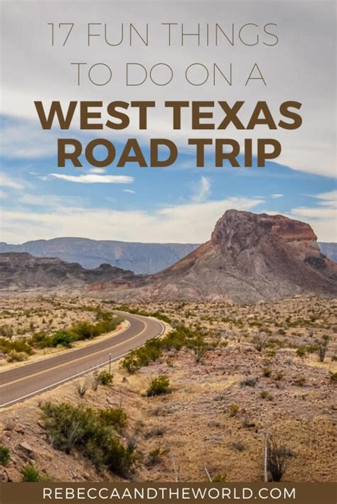 West Texas Road Trip 17 Things To Do In West Texas Rebecca And The