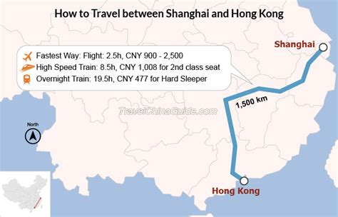 Shanghai And Hong Kong Map