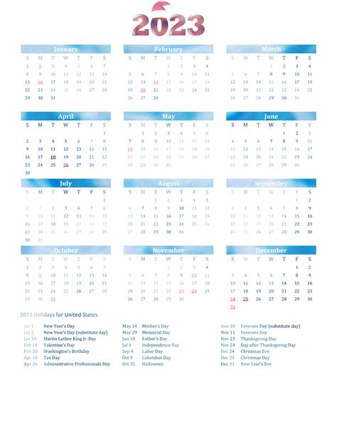 Vector 2023 Calendar Png File Png All