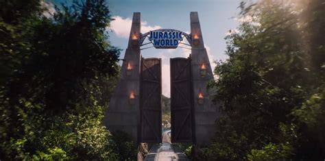 Jurassic World Gate Sign