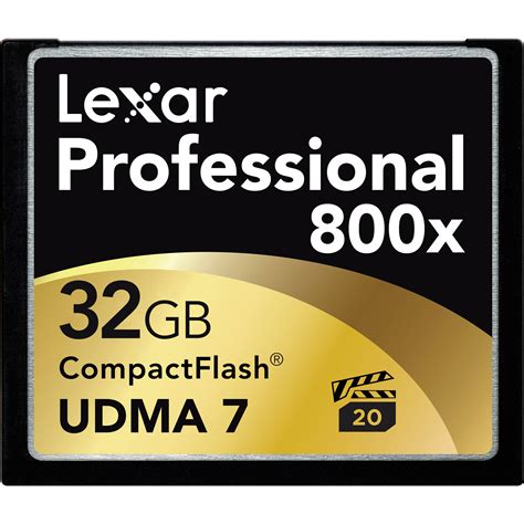 32gb 1 microsdhc memory card x1; Lexar 32GB CompactFlash Memory Card Professional LCF32GCTBNA800