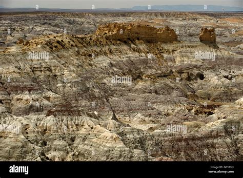 Some of the badlands in the Angel Peak Scenic Area southeast of