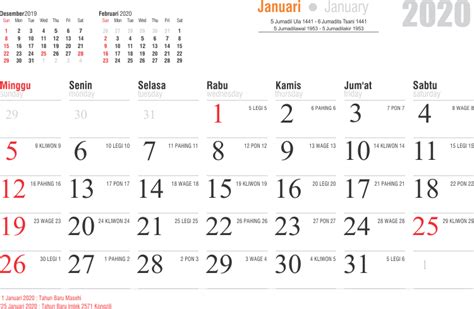 Desain Kalender 2022 Template Kalender 2021 Cdr Di 2020 Kalender