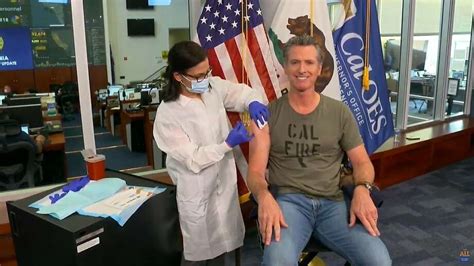 Gavin Newsom Gets Flu Shot During Live Streamed News Conference Laredo Morning Times