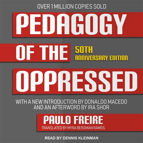 Pedagogy Of The Oppressed Audiobook Listen Instantly