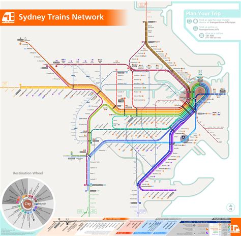 Sydney Maps Real And Fictional Transport Sydney