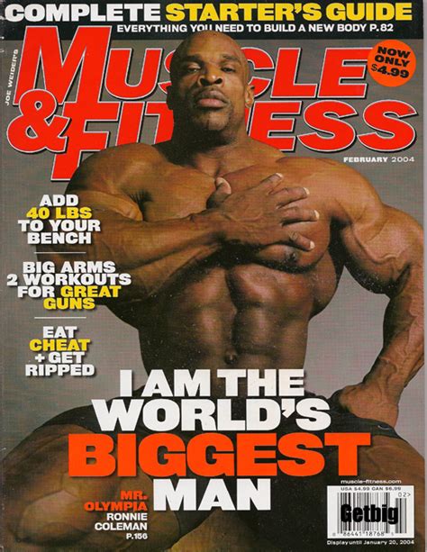Bodybuilding Muscle Magazine