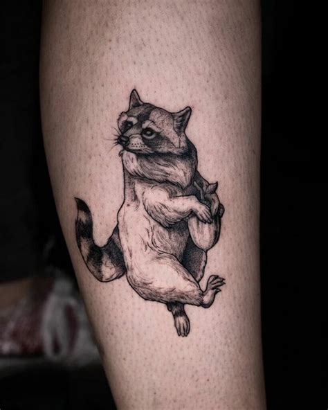 Update More Than 72 Simple Raccoon Tattoo Designs Super Hot Incdgdbentre