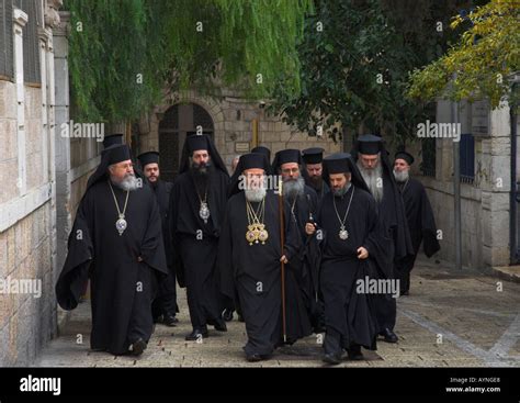 Israel Jerusalem Old City Ceremony For The New Greek Orthodox Patriarch