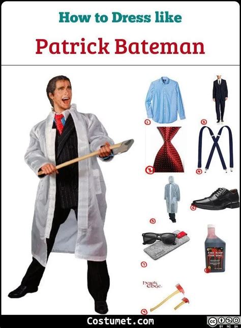 Patrick Bateman American Psycho Costume For Cosplay And Halloween 2022
