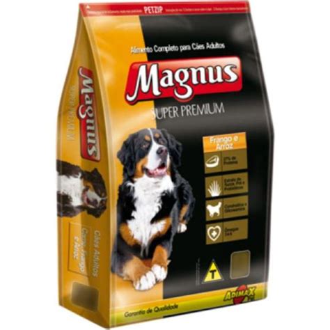 Ra O Magnus Super Premium C Es Adultos Frango E Arroz Adimax Pet Ra O Seca Para Cachorro