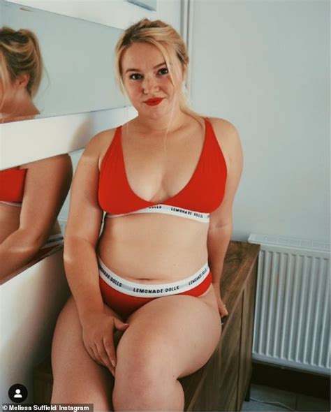 Former EastEnders Star Melissa Suffield Strips Down To Underwear In An Encouraging Instagram