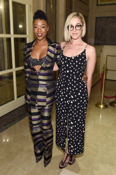 Samira Wiley And Lauren Morelli Celebrities Front Row At New York Fashion Week Fall