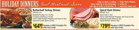 Safeway makes the holiday easy with turkey, ham and prime rib dinners and all come with all the trimmings. Best Turkey Deals: Local Store Price Comparison (QFC, Fred Meyer, Summit Trading, Safeway ...