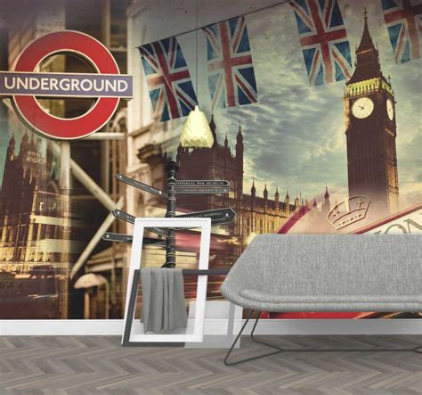 17 London Underground Wall Mural Pics In Wallpaper