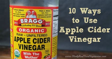 10 Ways To Use Apple Cider Vinegar Healy Eats Real Apple Cider