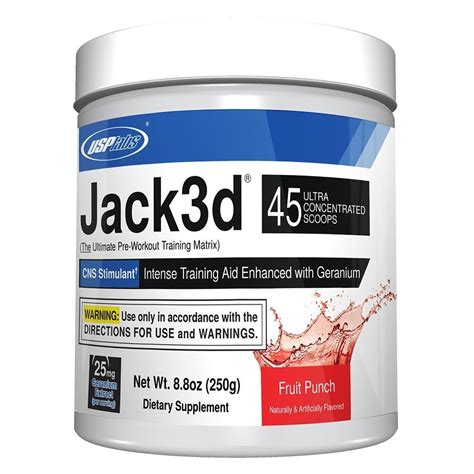 Usp Labs Jack3d Pre Workout Original Formula Fivestar Nutrition