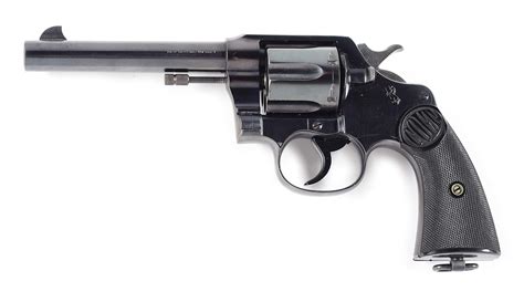 Lot Detail C Exceptional Colt New Service Revolver 1917